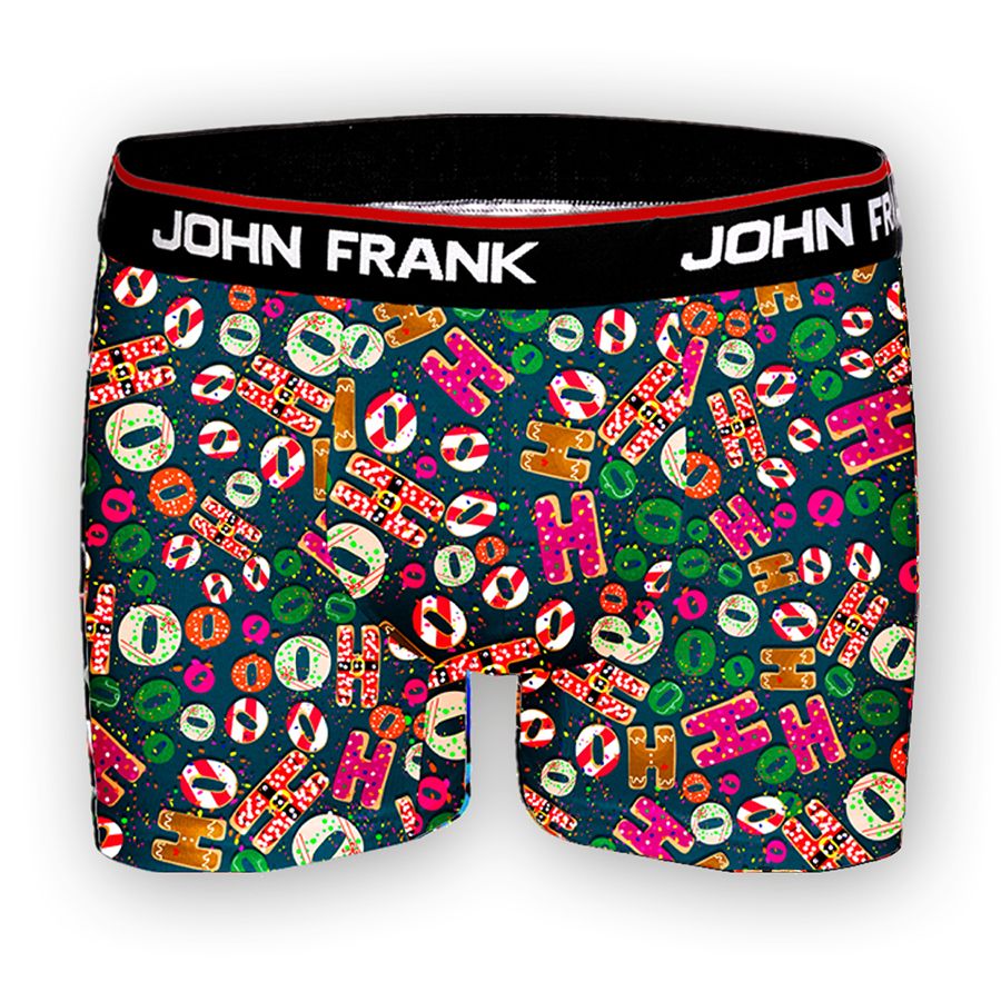 JOHN FRANK DİJİTAL BASKILI BOXER MULTICOLOR - 1